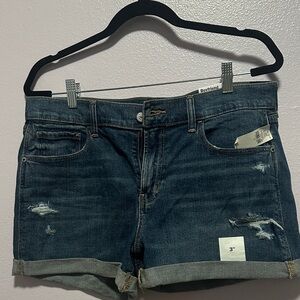 Old Navy Dark Blue Jean Shorts